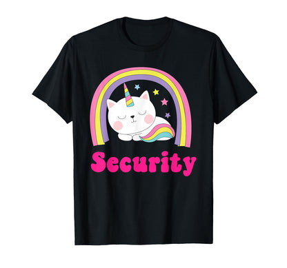 Security Shirts Sarcastic Rainbow Funny T-Shirt - Trendy Graphic Unisex - T-Shirt, Sweatshirt, Hoodie