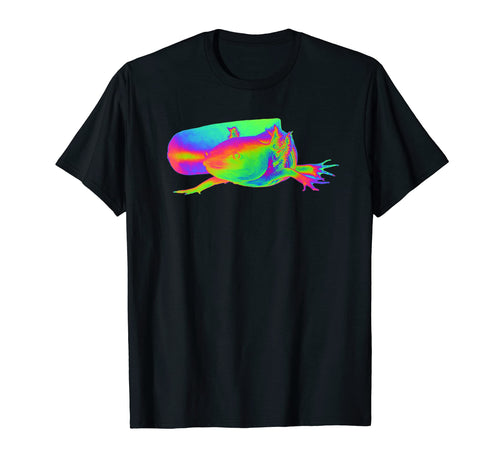 Axolotl Trippy Bright Rainbow Axolotl T-Shirt - Unique Graphic Unisex - T-Shirt, Sweatshirt, Hoodie