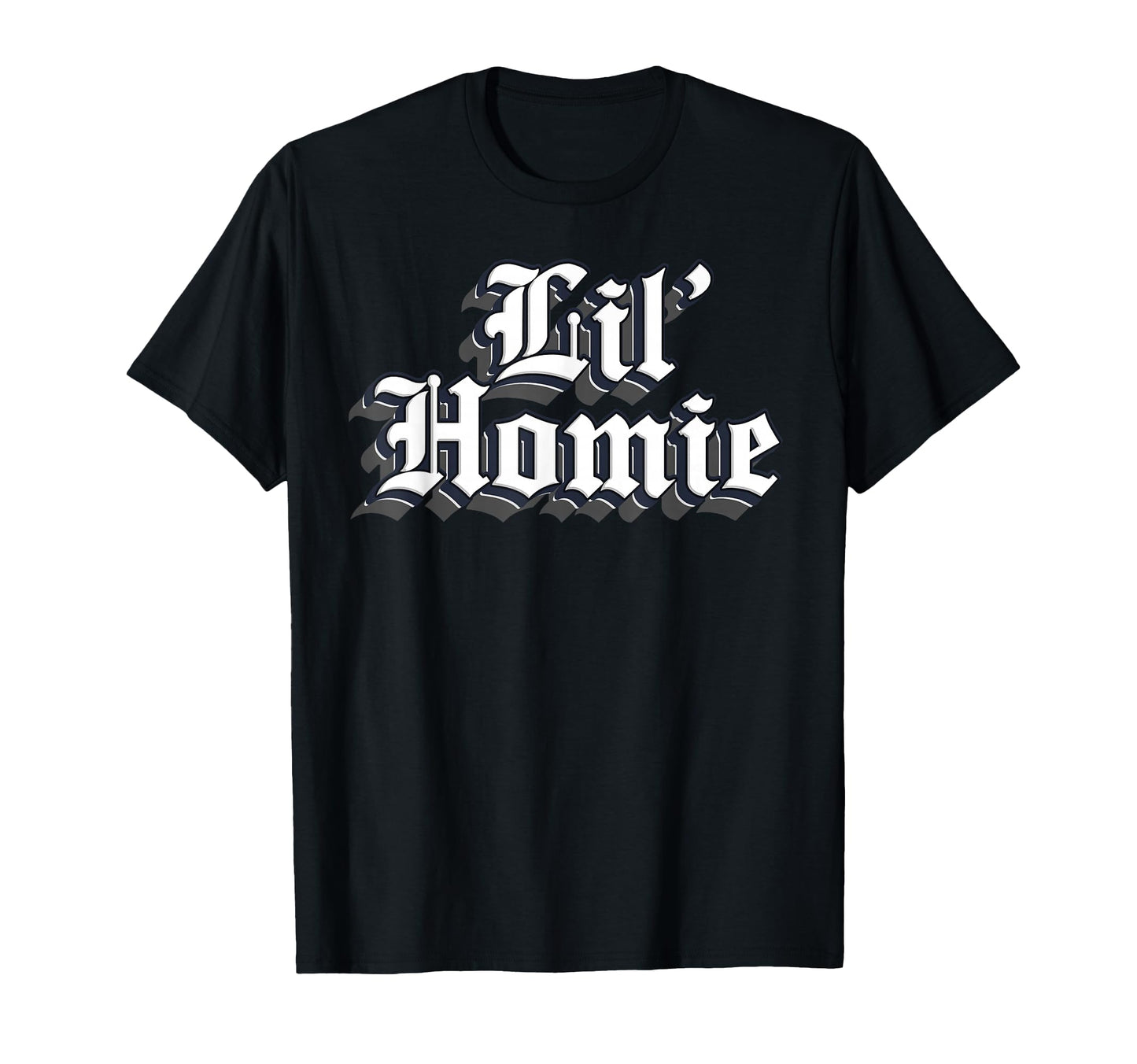Lil Homie Hip Hop Lowrider Chicano West T-Shirt - Aesthetic Graphic Unisex - T-Shirt, Sweatshirt, Hoodie