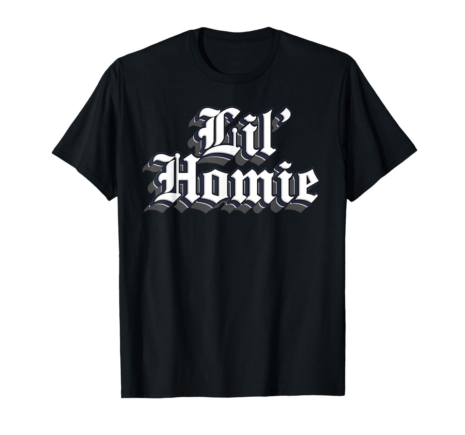 Lil Homie Hip Hop Lowrider Chicano West T-Shirt - Aesthetic Graphic Unisex - T-Shirt, Sweatshirt, Hoodie