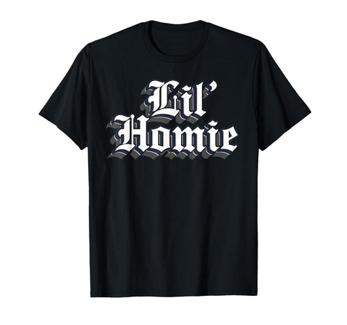 Lil Homie Hip Hop Lowrider Chicano West T-Shirt - Aesthetic Graphic Unisex - T-Shirt, Sweatshirt, Hoodie