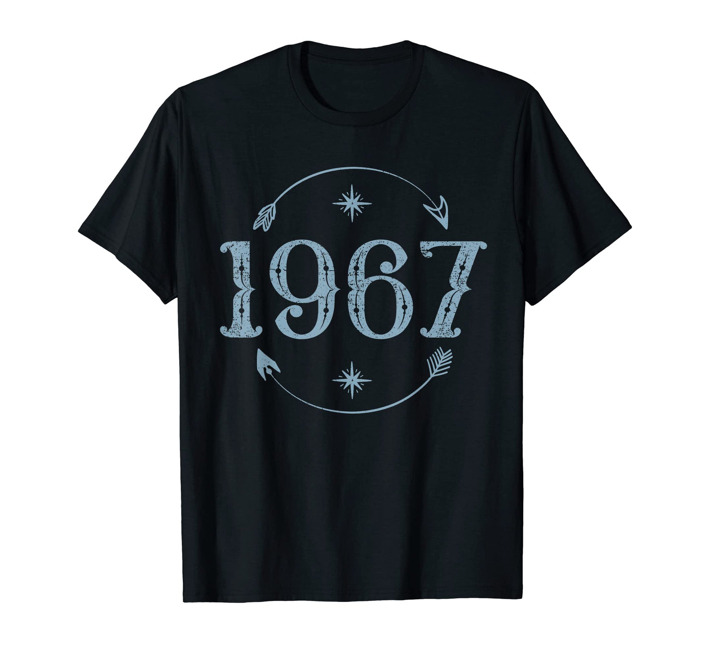 1967 55 Yo 55Th Birthday Boho T-Shirt - Minimalist Print Unisex - T-Shirt, Sweatshirt, Hoodie