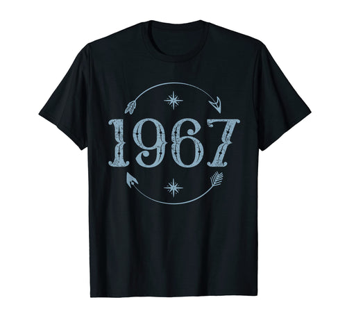 1967 55 Yo 55Th Birthday Boho T-Shirt - Minimalist Print Unisex - T-Shirt, Sweatshirt, Hoodie