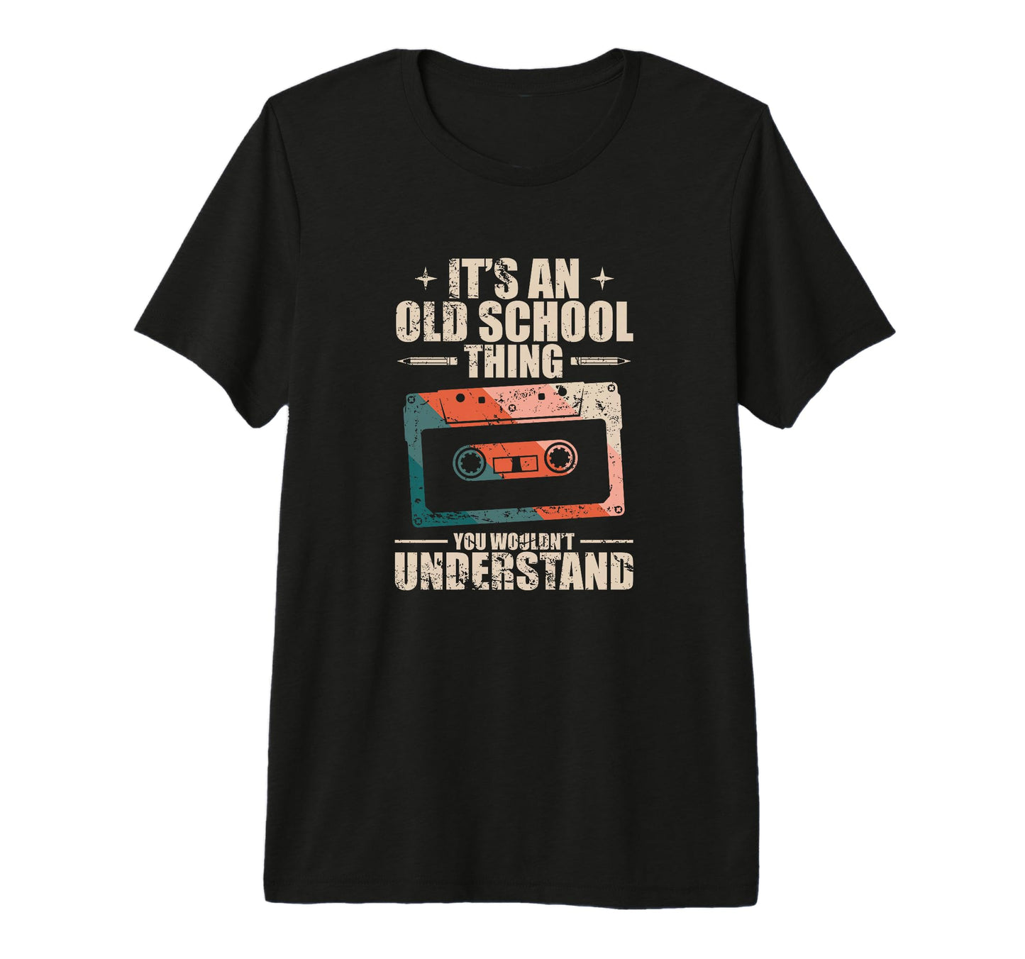 It S Old School Thing Music Tri Blend T-Shirt - Streetwear Style Unisex - T-Shirt, Sweatshirt, Hoodie