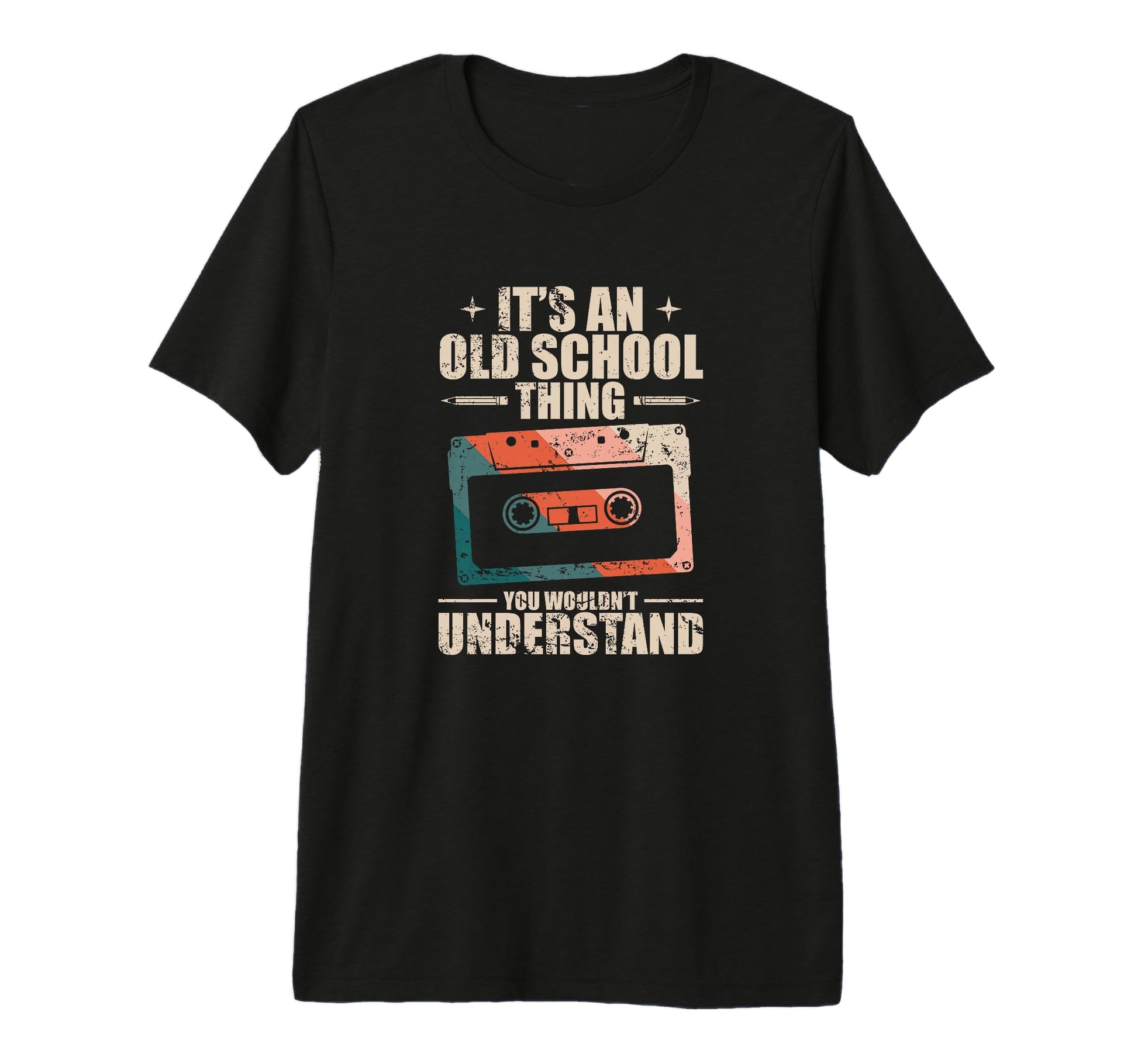 It S Old School Thing Music Tri Blend T-Shirt - Streetwear Style Unisex - T-Shirt, Sweatshirt, Hoodie