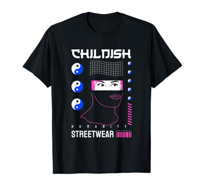 Childish Aesthetic Edgy Streetwear T-Shirt - Streetwear Style for Adults - T-Shirt, Sweatshirt, Hoodie