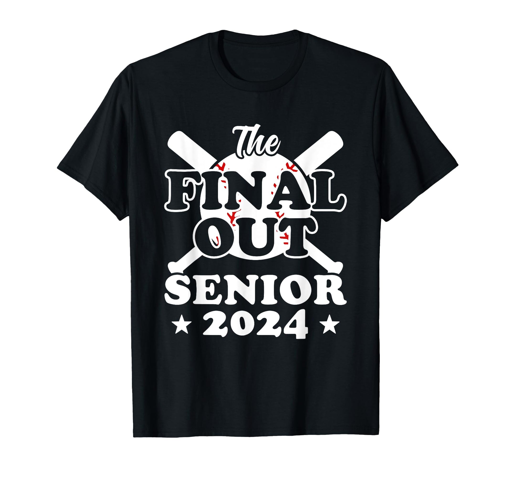Senior 2024 Baseball Funny Senior T-Shirt - Aesthetic Graphic for Adults - T-Shirt, Sweatshirt, Hoodie