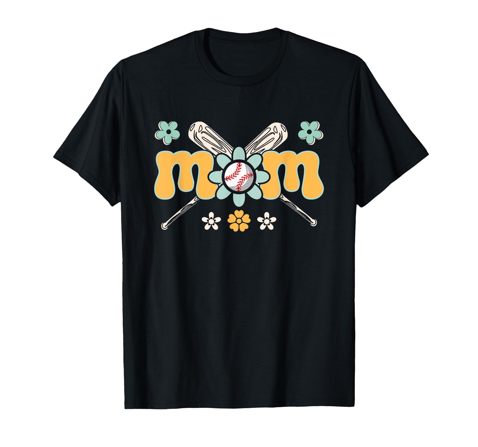 Baseball Softball Mom Mothers Day T-Shirt - Unique Graphic for Adults - T-Shirt, Sweatshirt, Hoodie