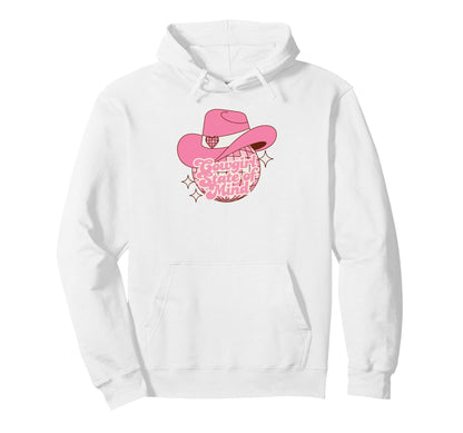 Western Boho Chic Flowers Rodeos Fun Hoodie - Fun Novelty Design Men Women - T-Shirt, Sweatshirt, Hoodie