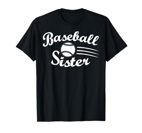 Baseball Sister Love Sports Lover T-Shirt - Aesthetic Graphic Men Women - T-Shirt, Sweatshirt, Hoodie