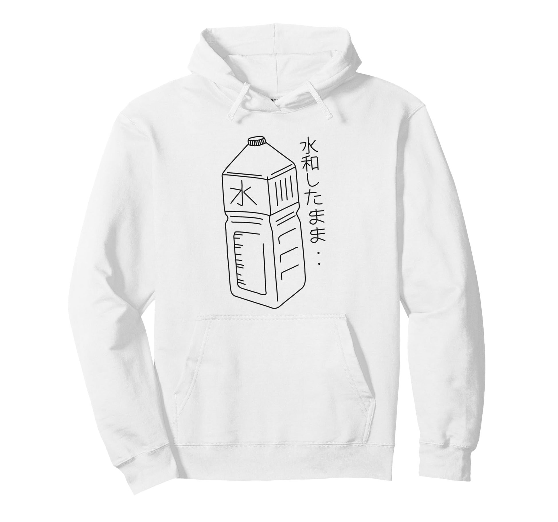Stay Hydrated Japanese Vaporwave Hoodie - Graphic Print for Adults - T-Shirt, Sweatshirt, Hoodie