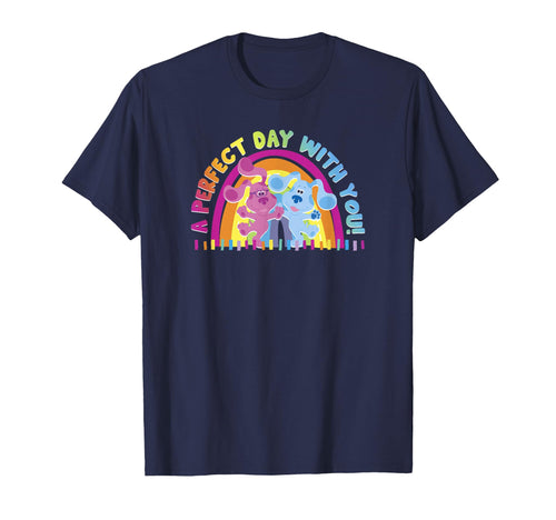 Blues Clues Blue And Magenta Day You T-Shirt - Unique Graphic for Adults - T-Shirt, Sweatshirt, Hoodie