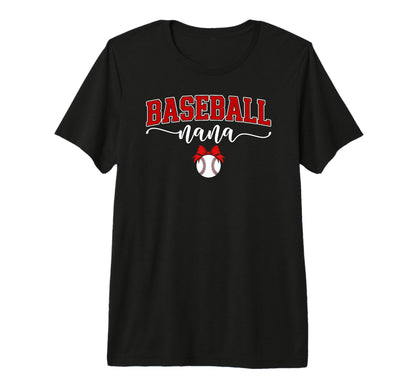 Baseball Nana Grandma Nana Baseball T-Shirt - Streetwear Style for Adults - T-Shirt, Sweatshirt, Hoodie