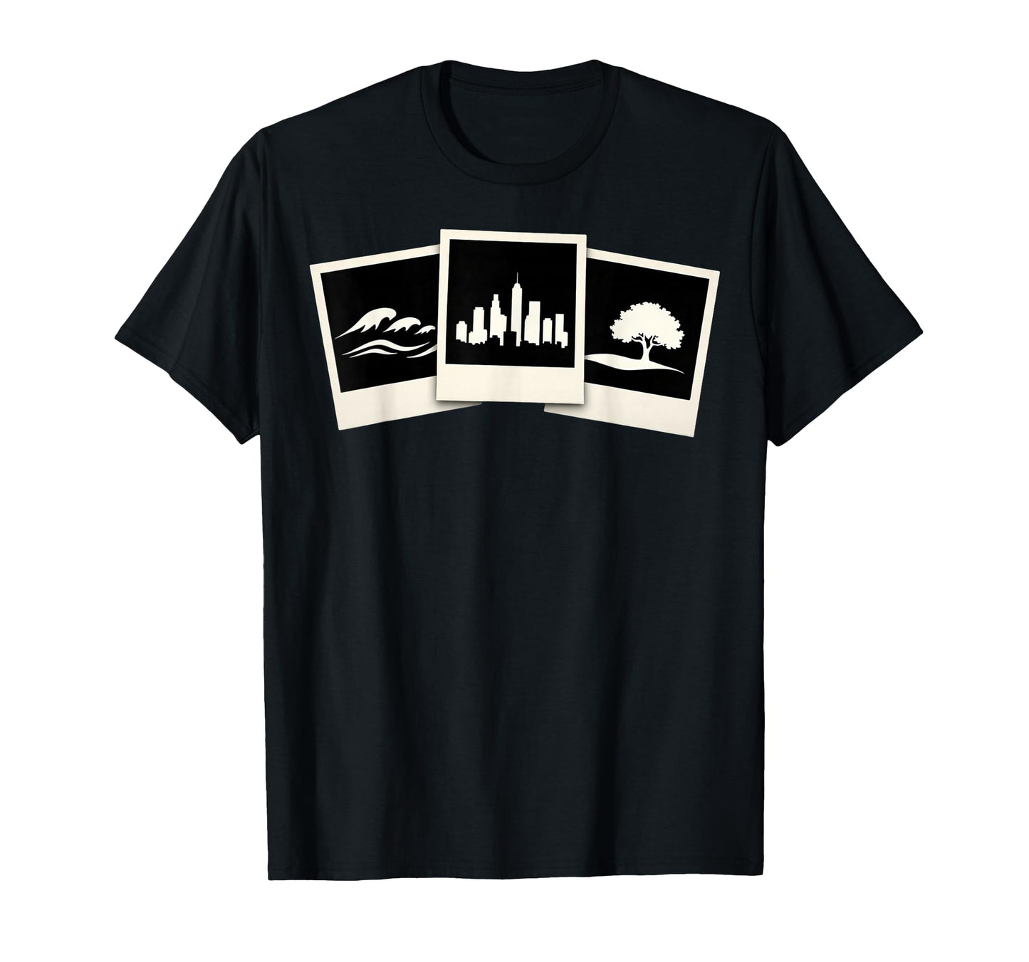 Photographer Collage Photography Day T-Shirt - Minimalist Print Unisex - T-Shirt, Sweatshirt, Hoodie