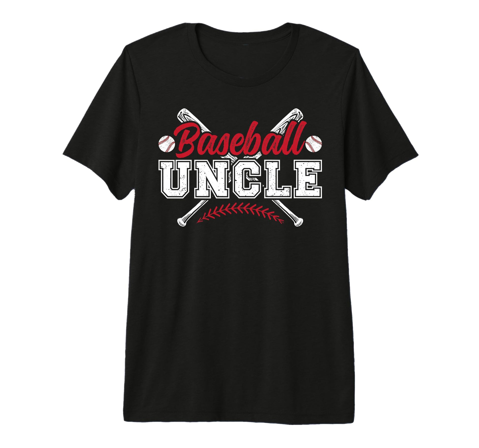 Mens Baseball Uncle Baseball Player Uncle T-Shirt - Graphic Print Unisex - T-Shirt, Sweatshirt, Hoodie