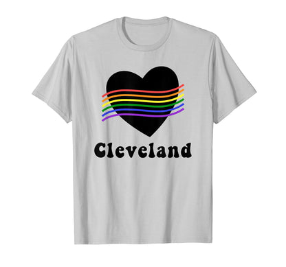 Cleveland Lgbtq Lgbt Gay Pride T-Shirt - Aesthetic Graphic Men Women - T-Shirt, Sweatshirt, Hoodie