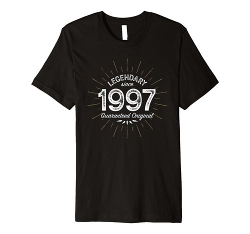 Legendary Since 1997 Birth Year T-Shirt - Custom Art Print Men Women - T-Shirt, Sweatshirt, Hoodie
