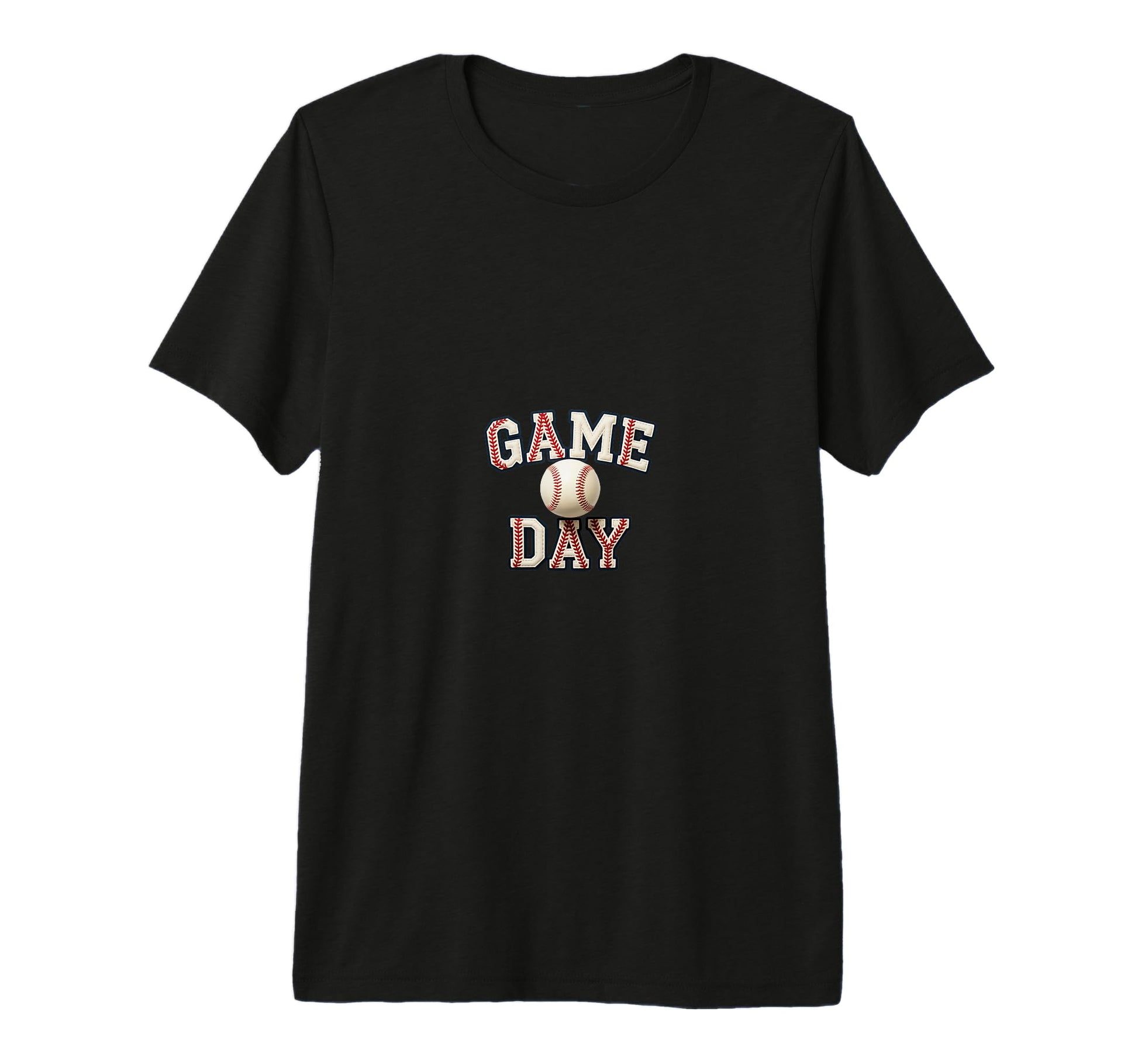 Game Day Baseball Lover Sports Mom T-Shirt - Minimalist Print for Adults - T-Shirt, Sweatshirt, Hoodie