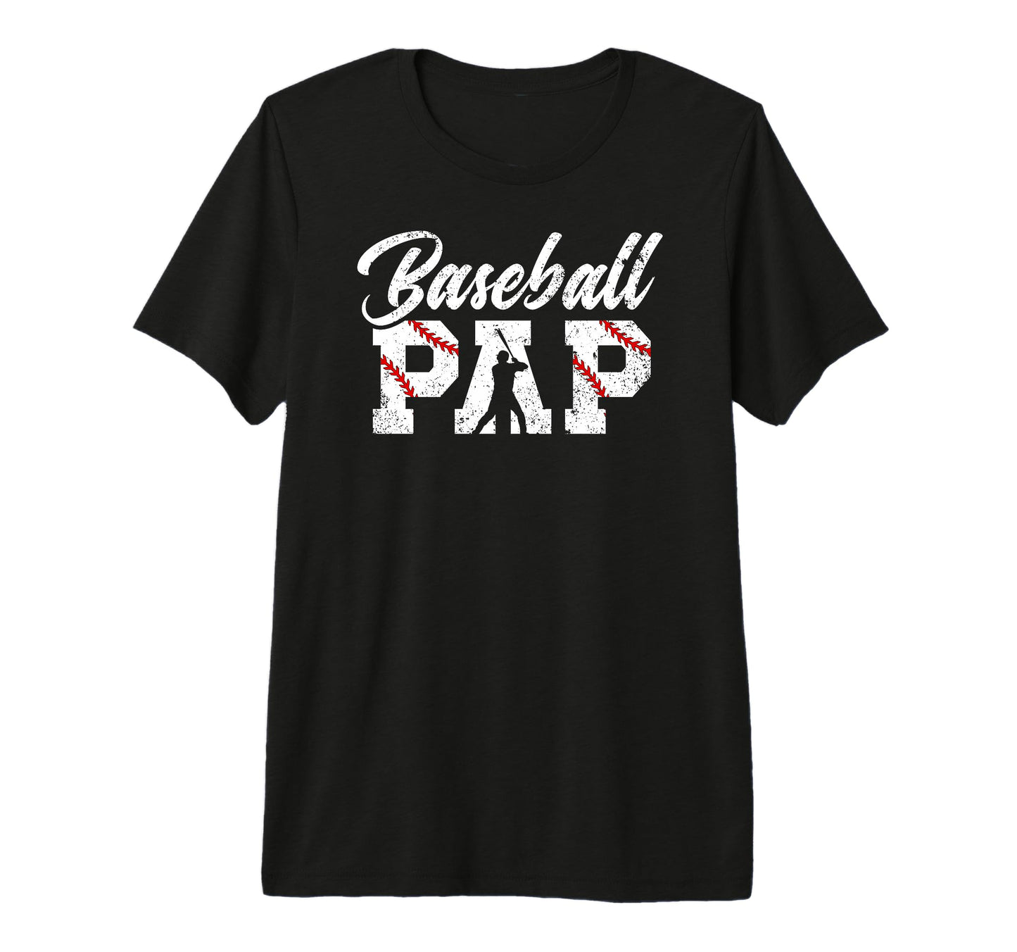 Mens Baseball Pap Grandpa Pap T-Shirt - Custom Art Print Men Women - T-Shirt, Sweatshirt, Hoodie