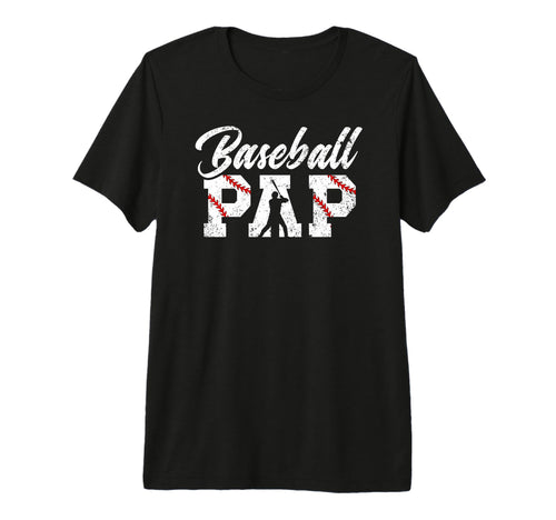 Mens Baseball Pap Grandpa Pap T-Shirt - Custom Art Print Men Women - T-Shirt, Sweatshirt, Hoodie