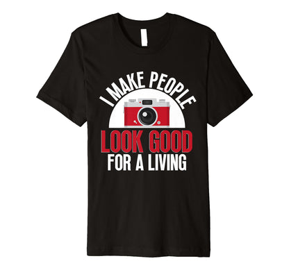 Photo Camera Photographer Flash People T-Shirt - Graphic Print Unisex - T-Shirt, Sweatshirt, Hoodie