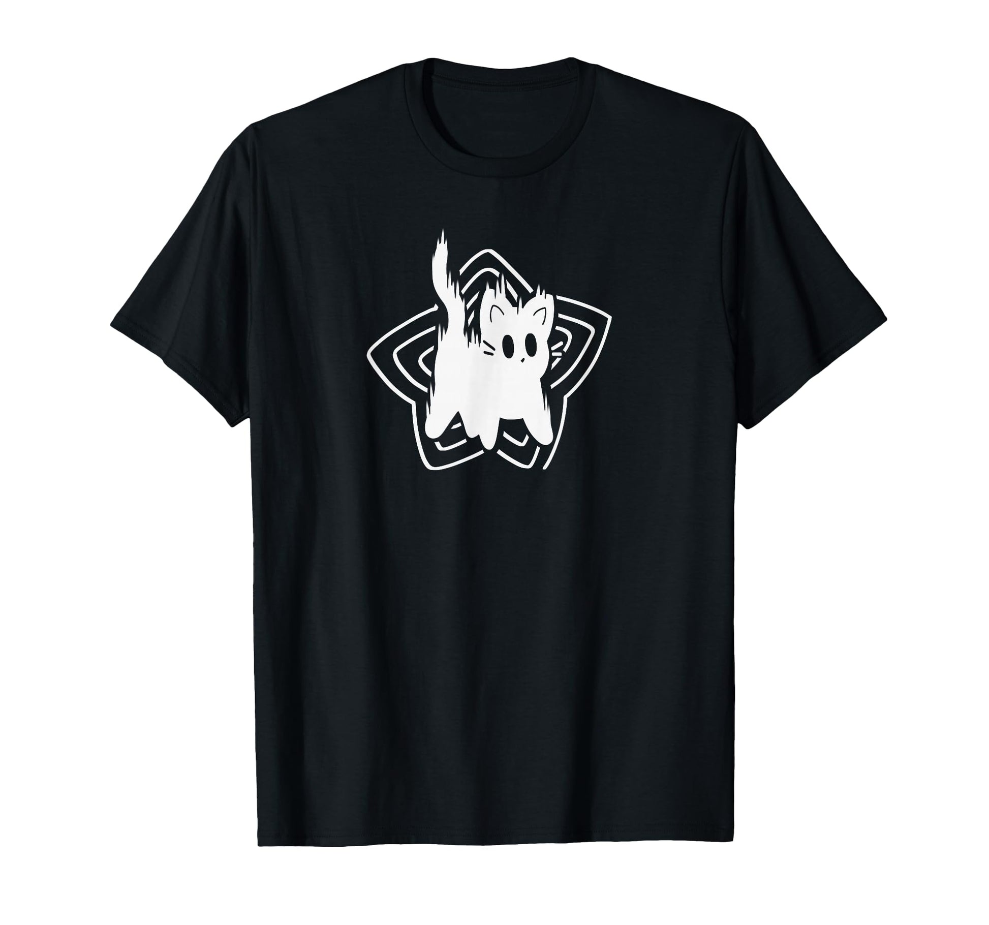 90S Y2K Scary Scared Cat Tomcat T-Shirt - Novelty Apparel Unisex - T-Shirt, Sweatshirt, Hoodie