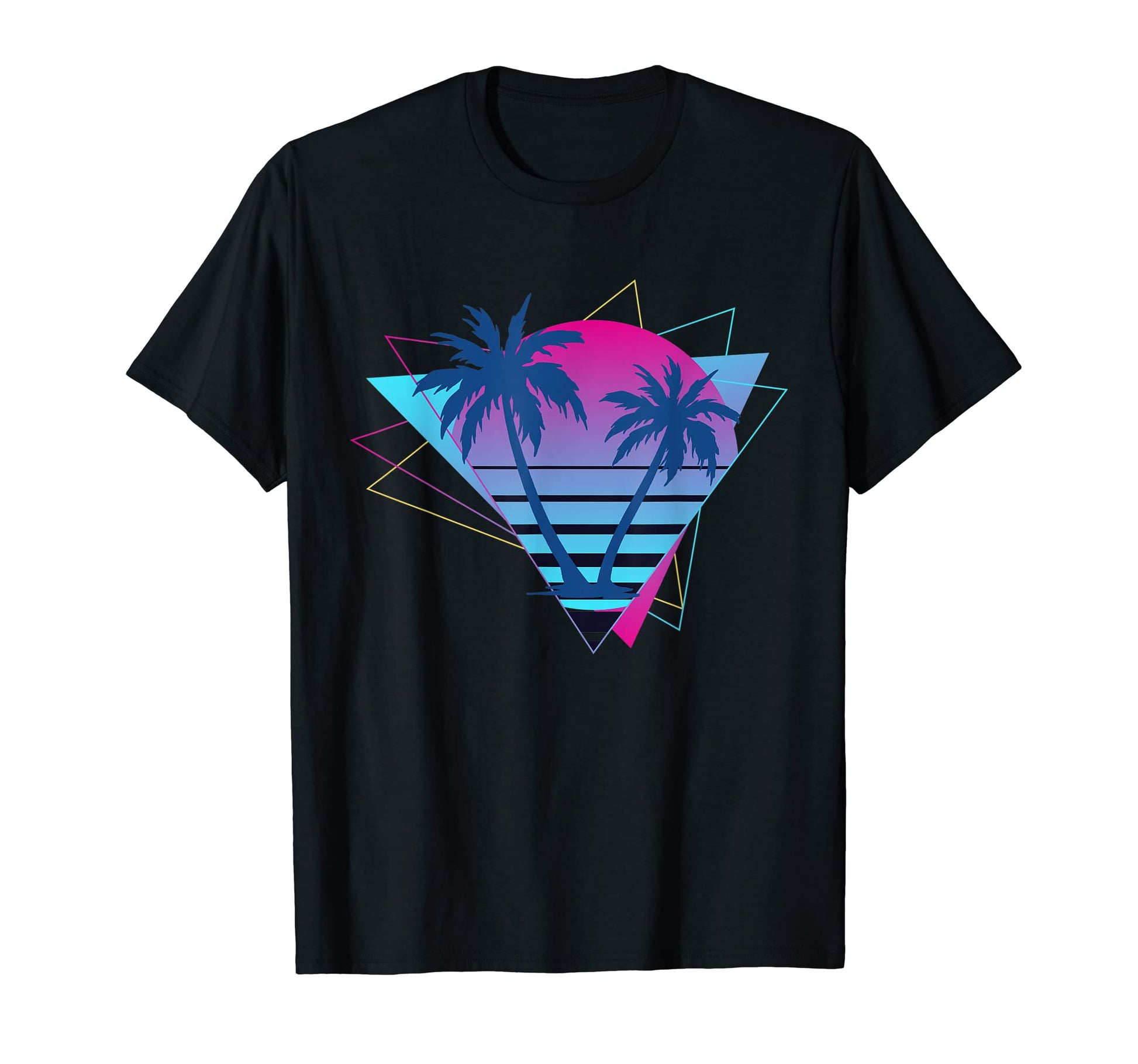 Exotic Palm Trees 90S Art 80S Aesthetic T-Shirt - Streetwear Style Unisex - T-Shirt, Sweatshirt, Hoodie
