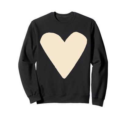 Heart Shape Symbol Love Kindness Sweatshirt - Custom Art Print Men Women - T-Shirt, Sweatshirt, Hoodie