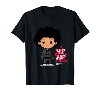 Hip Hop Raised Rap Music Old School T-Shirt - Unique Graphic Unisex - T-Shirt, Sweatshirt, Hoodie