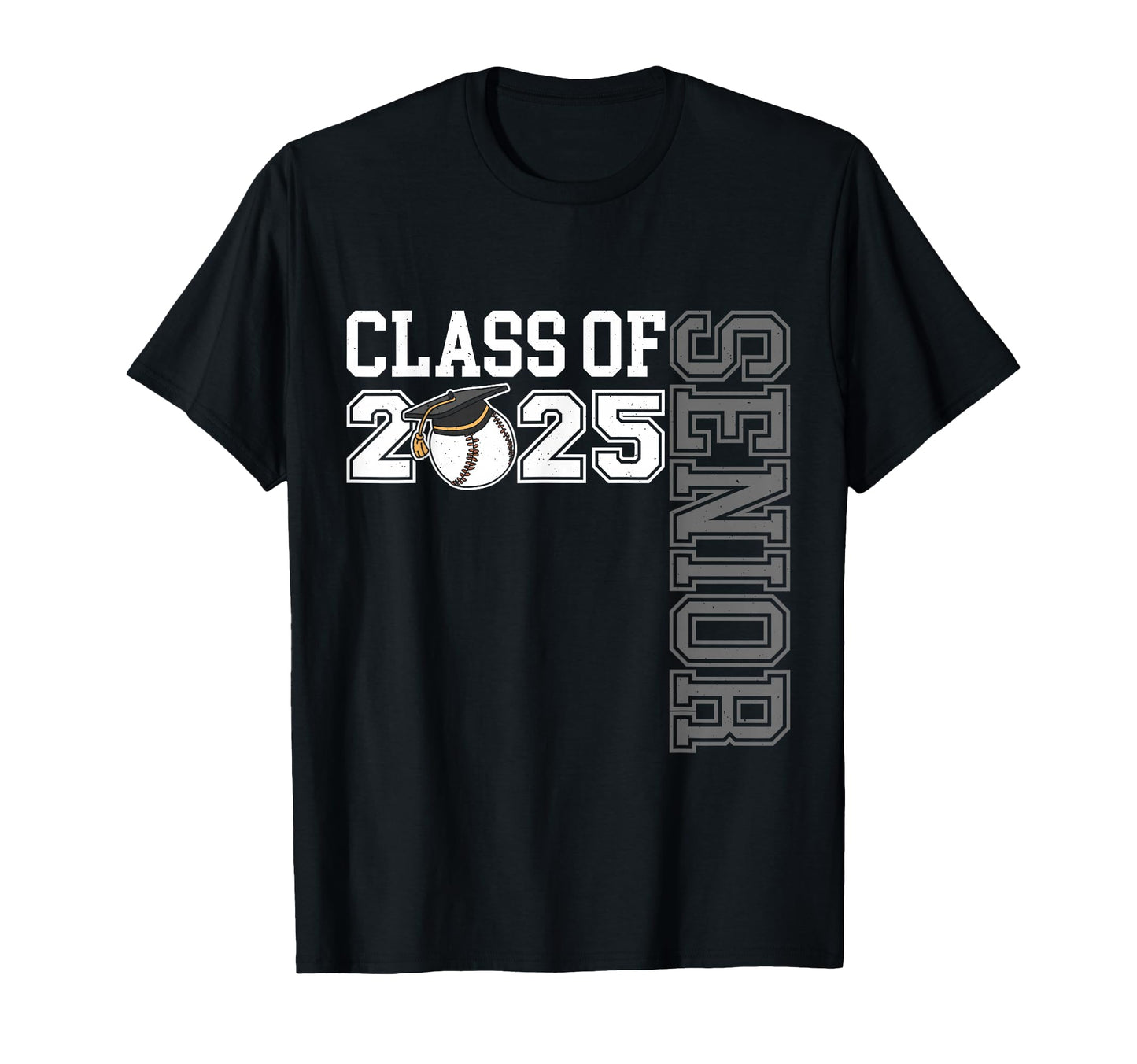 Class 2025 Baseball Senior Night T-Shirt - Novelty Apparel Men Women - T-Shirt, Sweatshirt, Hoodie
