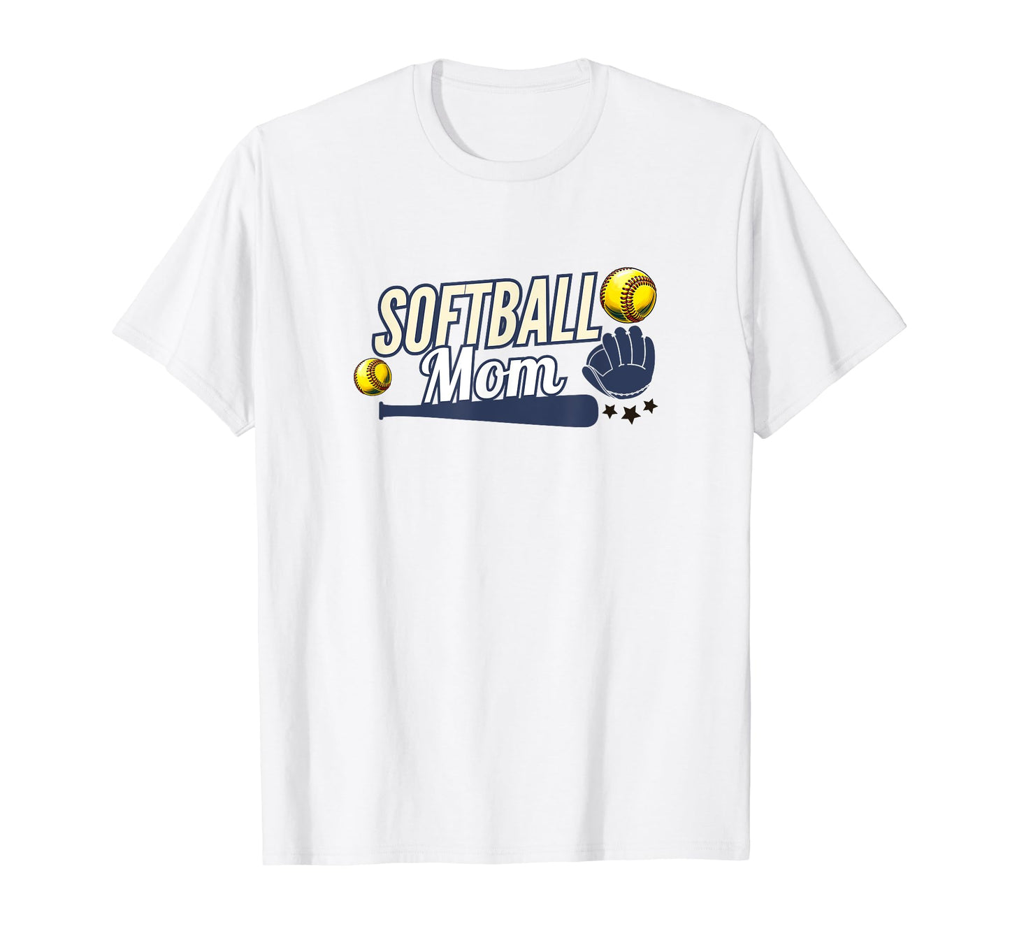 Softball Mom Mothers Day Mom Game T-Shirt - Novelty Apparel for Adults - T-Shirt, Sweatshirt, Hoodie