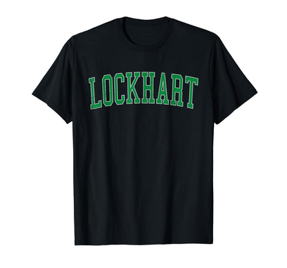 Lockhart Tx Distressed Green T-Shirt - Casual Everyday Wear for Adults - T-Shirt, Sweatshirt, Hoodie