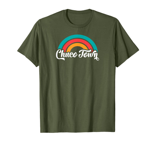 Chuco Town El Paso Tx Script Rainbow T-Shirt - Streetwear Style Unisex - T-Shirt, Sweatshirt, Hoodie
