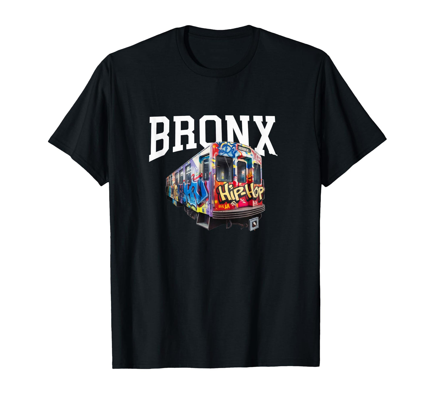50 Years Hip Hop Bronx Subway T-Shirt - Casual Everyday Wear Unisex - T-Shirt, Sweatshirt, Hoodie