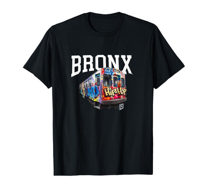 50 Years Hip Hop Bronx Subway T-Shirt - Casual Everyday Wear Unisex - T-Shirt, Sweatshirt, Hoodie