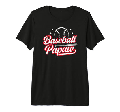 Mens Baseball Papaw Grandpa Papaw T-Shirt - Streetwear Style Unisex - T-Shirt, Sweatshirt, Hoodie