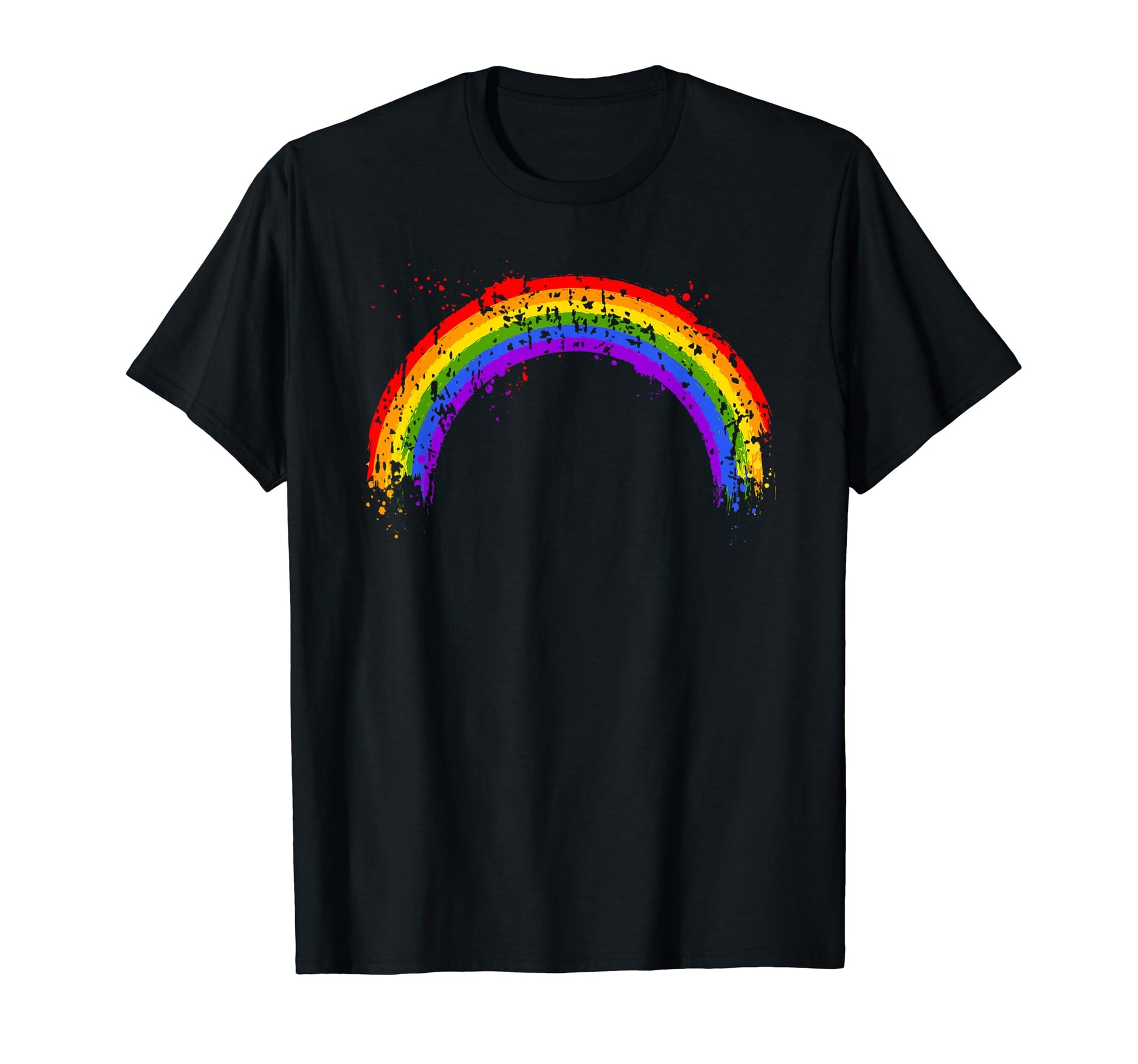 Minimalist Gay Pride Lgbtq Rainbow T-Shirt - Casual Everyday Wear Unisex - T-Shirt, Sweatshirt, Hoodie