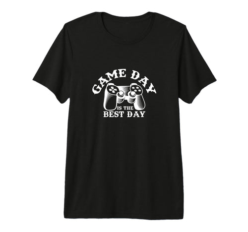 Game Day Is Best Day Video Game Player T-Shirt - Novelty Apparel Unisex - T-Shirt, Sweatshirt, Hoodie