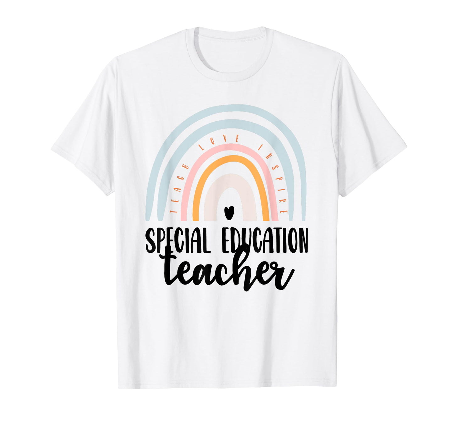 Special Education Sped Boho Rainbow T-Shirt - Trendy Graphic Unisex - T-Shirt, Sweatshirt, Hoodie
