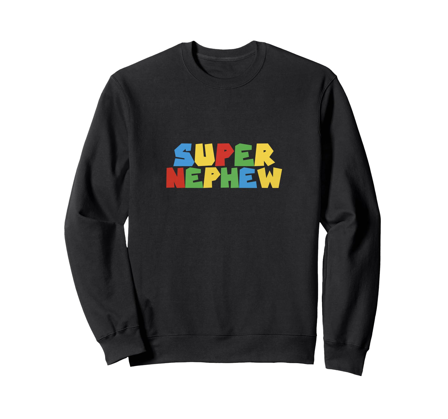 Super Gamer Nephew Nephew Sweatshirt - Streetwear Style for Adults - T-Shirt, Sweatshirt, Hoodie