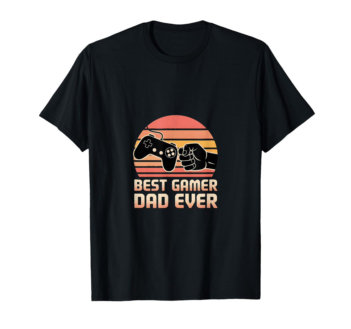 Best Gamer Dad Ever Video Game Player T-Shirt - Fun Novelty Design Unisex - T-Shirt, Sweatshirt, Hoodie