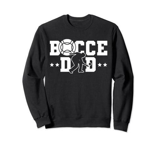 Bocce Dad Dad Daddy Fathers Day Sweatshirt - Minimalist Print for Adults - T-Shirt, Sweatshirt, Hoodie