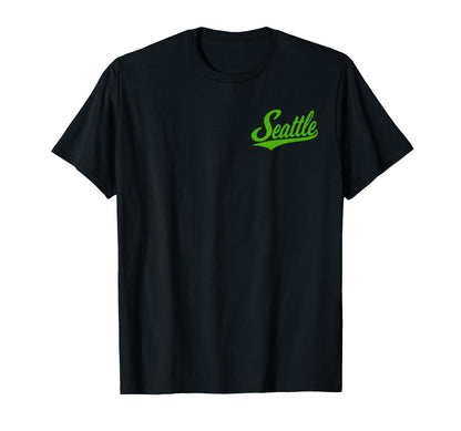 Seattle Washington Varsity Script T-Shirt - Casual Everyday Wear for Adults - T-Shirt, Sweatshirt, Hoodie