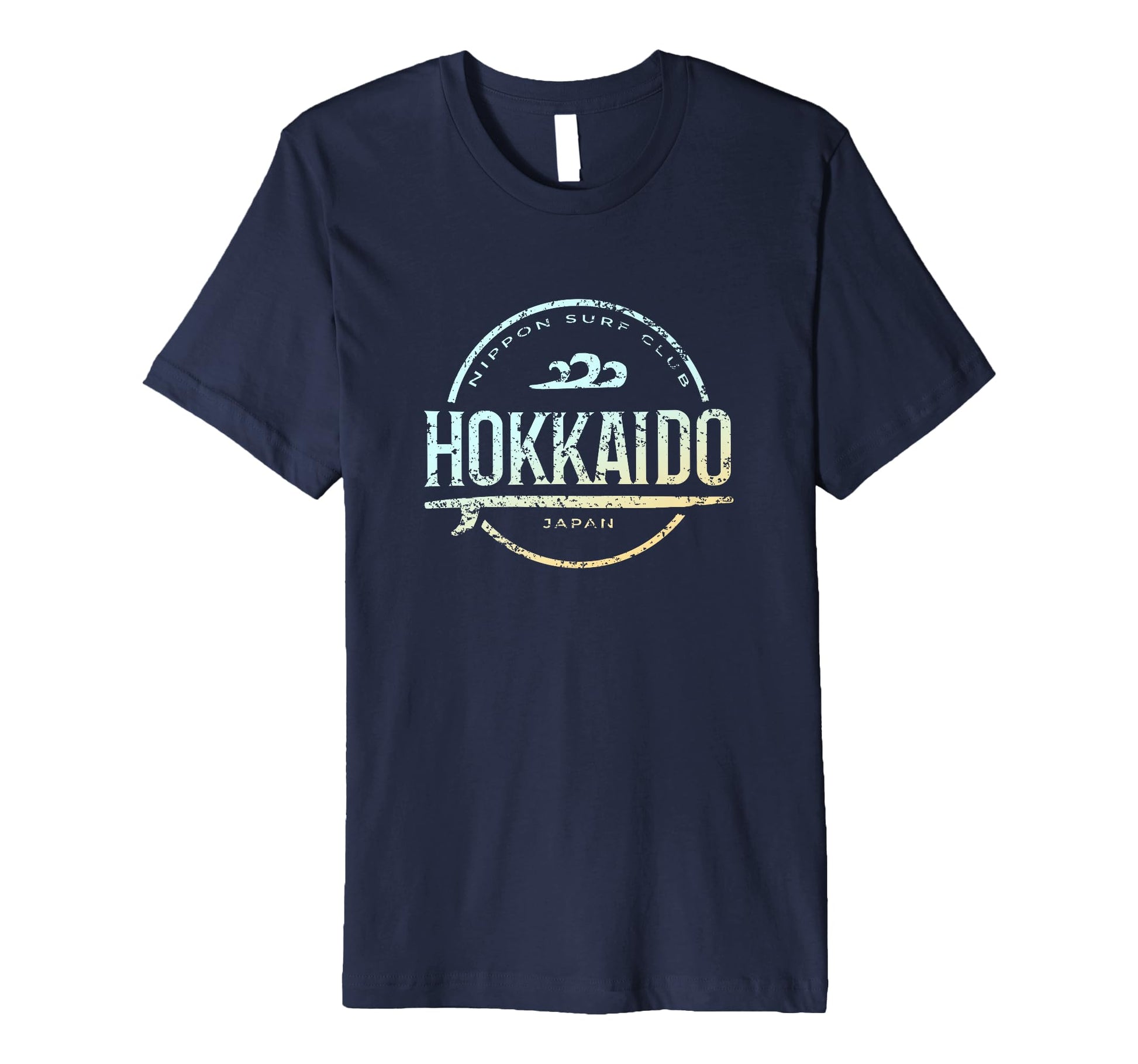 Hokkaido Japan Hokkaido Japan Surf T-Shirt - Minimalist Print for Adults - T-Shirt, Sweatshirt, Hoodie