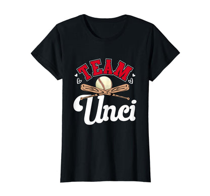 Team Unci Mothers Day Baseball Softball T-Shirt - Trendy Graphic Men Women - T-Shirt, Sweatshirt, Hoodie