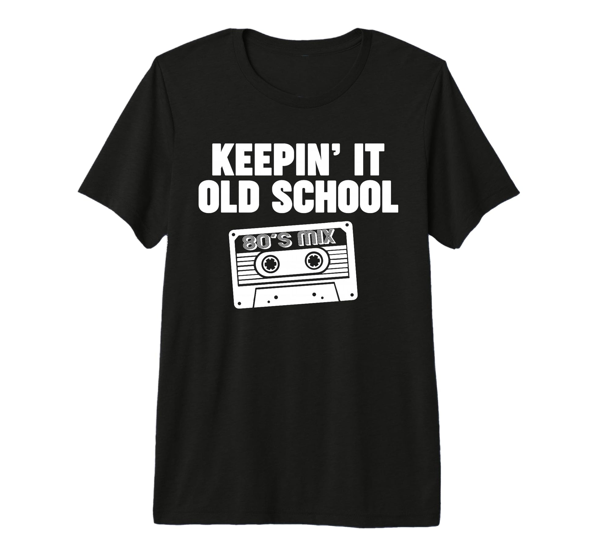 Keepin It Old School Tri Blend T-Shirt - Unique Graphic Unisex - T-Shirt, Sweatshirt, Hoodie