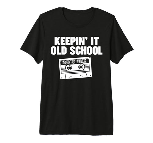 Keepin It Old School Tri Blend T-Shirt - Unique Graphic Unisex - T-Shirt, Sweatshirt, Hoodie