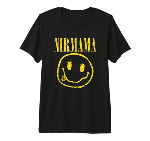 Nirmama Grunge Rock Mom 90S Rocker Mom T-Shirt - Trendy Graphic for Adults - T-Shirt, Sweatshirt, Hoodie