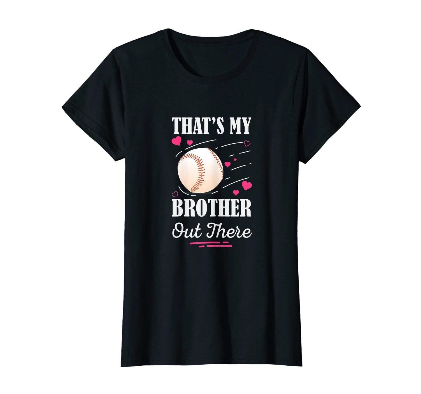 Womens Baseball Sister Baseball Gift T-Shirt - Unique Graphic Men Women - T-Shirt, Sweatshirt, Hoodie