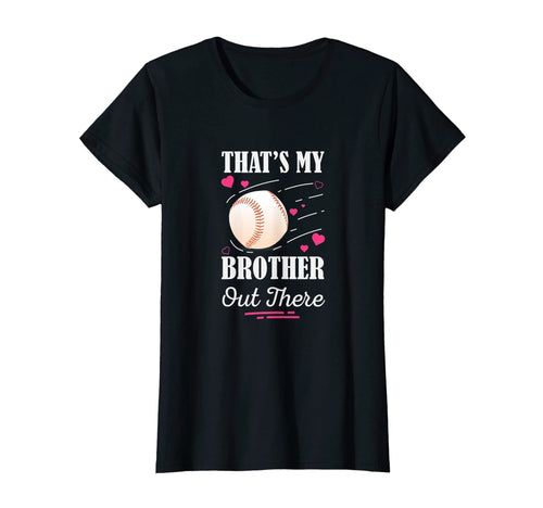 Womens Baseball Sister Baseball Gift T-Shirt - Unique Graphic Men Women - T-Shirt, Sweatshirt, Hoodie